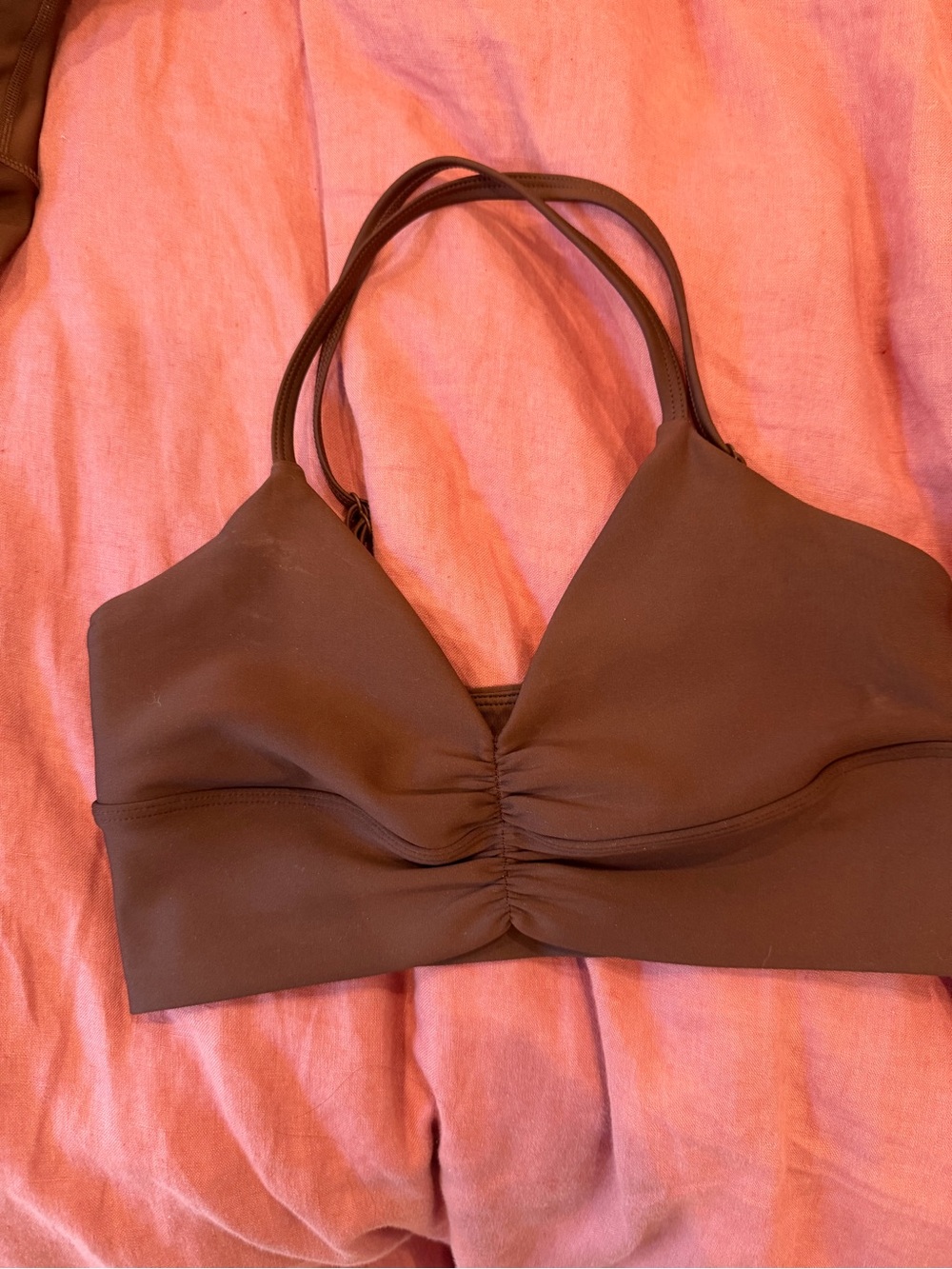 Alo Airlift Divine Bra - XS Brown - Picture 3 of 5